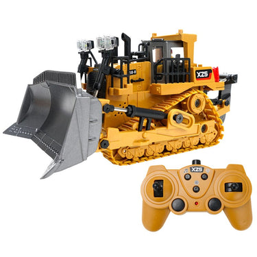 MegaBuild Pro | Haz que tu hijo sea un maestro constructor - Juguete bulldozer RC